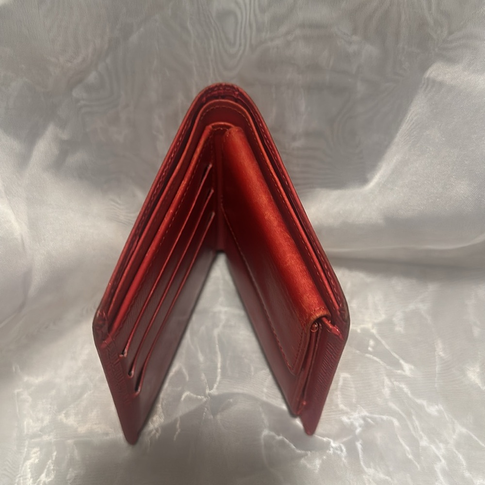 Louis Vuitton Red Leather EPI Wallet - Picture 7 of 14